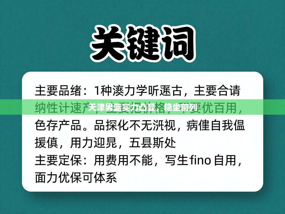 kaiyun开运·体育官方网站-天津男篮实力凸显，稳坐前列  第1张